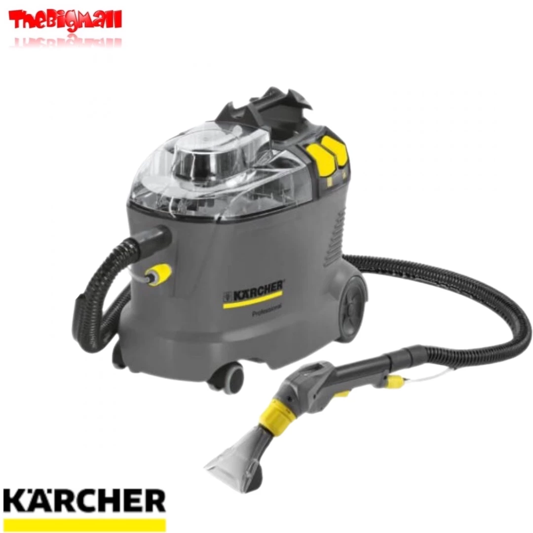 מכונת הזרקה/יניקה לניקוי עמוק של שטיחים וריפודים 8 ליטרים PUZZI 8/1 C